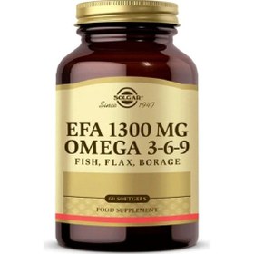 Resim Solgar Efa 1300 Mg Omega 3-6-9 Fısh Flax Borage 