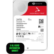 Resim Seagate IronWolf Pro ST24000NT002 SATA 3.0 7200 RPM 3.5'' 24 TB Harddisk (5 YIL GARANTILI) 