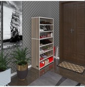 Resim Kenzlife Ayakkabılık Goya Crd 140 70 30 Arkalıksız Ayakkabı Ofis Dolabı İki Bölme Diğer 
