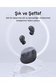 Resim Aukey EP-M3A-GY Kablosuz Kulaklık 80ms Düşük Gecikme 30 Saat Müzik - Koyu Gri 