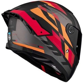 Resim Mt Thunder 4 Sv Ergo B15 Full Face Motosiklet Kaskı 65201 Kırmızı 