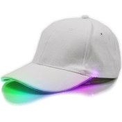 Resim Xphonestore LED Işıklı Şapka - Beyaz (Yurt Dışından) 