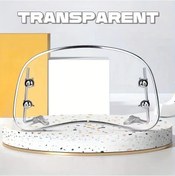 Resim Willowhaven Silvery Edge Evrensel Motosiklet Rüzgarlığı Spoileri Hava Savurucu Yüksek Kalite Akrilik 