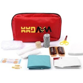 Resim Kkdavm Üçgen Trafik ve İlk Yardım Seti Ekonomik - Tüvtürk Uyumlu 