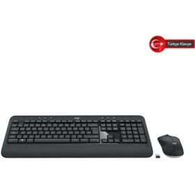 Resim logitech MK540 ADVANCED Kablosuz Türkçe Klavye Mouse Seti, Siyah 920-008687 