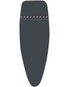 Resim Gercella Luxury Ütü Masası Kılıfı Örtüsü Bezi Koyu Gri 