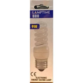Resim Boytaş Lamptime 9 Watt Spiral Tasarruflu Ampul-Beyaz Işık 