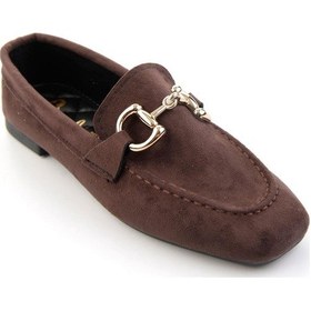 Resim Kahve Kadın Loafer Ayakkabı K01360060072 