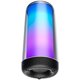 Resim Lecoo RS13 Kablosuz Bluetooth 5.0 USB SD Kart RGB Işıklı Taşınabilir Mini Stereo Hoparlör Siyah 
