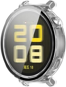 Resim NovStrap Huawei Watch Gt5 41mm ile Uyumlu Ekran Koruyucu Cam ve Kasa Koruyucu Kılıf Sert Polikarbon ŞEFFAF 