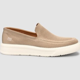 Resim Triko Bağcıksız Bej Erkek Günlük Ayakkabı Bej 