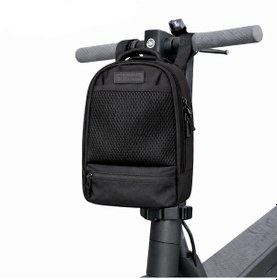 Resim Microcase Suluk Bölmeli Çapraz Omuz Askılıklı Scooter Çantası Al5537 Siyah 