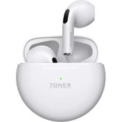 Resim Tonex TX-440 Tws Kablosuz Kulak Içi Bluetooth Kulaklık - Beyaz 