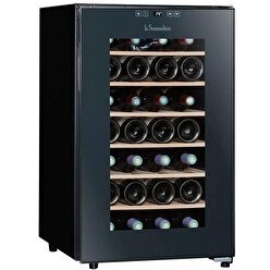 Resim La Sommeliere LS28CB Solo Şarap Dolabı - 28 Şişe 