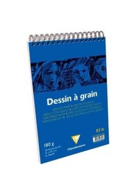 Resim Clairefontaine Dessin a Grain İnce Dokulu Çizim Bloğu 30 Yaprak 1 N11.108 