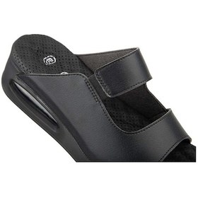 Resim Muya Beso 35201 Anatomik Airmax Memory Foam Kadın Terlik Siyah Siyah 