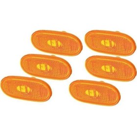 Resim 6x Araç Yan İşaretleyicisi - Sprinter W906 2006-2018 A0038202956 Yan Sinyal Boşluğu Işıkları Sarı. 