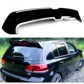 Resim Vw Golf 5 2004-2009 Plastik Parlak Siyah Martı Spoiler 