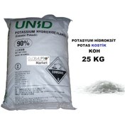 Resim Leonardit'Ten Humik Asit Yapmak Için Potasyum Hidroksit 25KG 