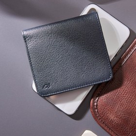 Resim Bifold Klasik Deri Cüzdan Lacivert 