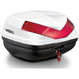 Resim Wogen Motosiklet Arka Çanta 39l Su Geçirmez Beyaz 