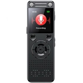 Resim Ultratekno Hs-32 Metal Ses Kayıt Cihazı 96gb 32+64gb Çift Hoparlör, Kristal Mikrofon, 30 Saat Pil, Gürültü Azaltma, Type-c Şarj, Profesyonel Diktafon 