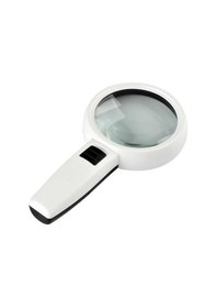 Resim Büro Ev Ofis İçin 5x 95mm 3led Büyüteç Takı Okuma Para Kontrol Büyüteci 