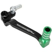 Resim Pazly Yeni Jfg Racing Yeşil Katlama Pedal Sırtı - Kawasaki Klx140 Klx140l Klx140g Dert Bikesi Vites Pedalı 