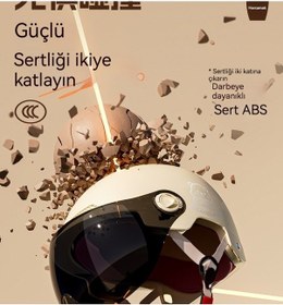 Resim Maoyaya Ebedi Şans Hd Kısa Lens 01 Güneş Korumalı Sıcak Ayı Kaskı Pembe Renk Pembe 