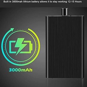 Resim Kulaklık Amplifikatörü, Şarj Edilebilir Kulaklık Amplifikatörü HiFi İki Aşamalı Kazanç Anahtarı Cep Telefonu İçin Bilgisayar İçin Bas Geliştirme 