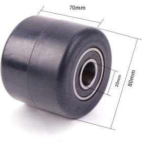 Resim Rolwal Kauçuk 80X70MM Transpalet Tekerleği 