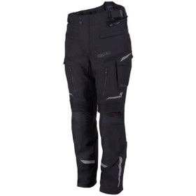 Resim 4riders Herman Pro 3 Katmanlı CE Sertifikalı Korumalı Motosiklet Pantolonu (Geniş Beden) Siyah 