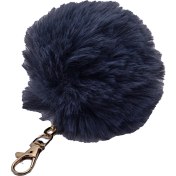 Resim X-lady Accessories Lacivert Renk Peluş Ponpon Anahtarlık 978 
