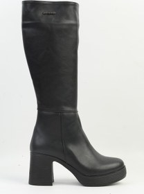 Resim Pierre Cardin ® | PC-54122 - Siyah - Kadın Topuklu Çizme 