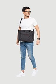 Resim MILA ML-T300 15.6" Su Geçirmez,Su Geçirmez Fermuar Laptop,Notebook El Çantası-Siyah 