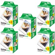 Resim Instax mini 20'li Film 5'li Set 100 Poz 