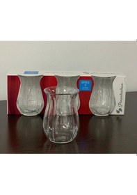 Resim Paşabahçe 6'Lı Linka Çay Bardağı 42741 Şeffaf 