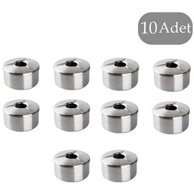 Resim Porsima Large 10 lu Derin Metal Küllük 