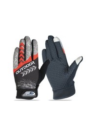 Resim Tex Xbyc 1504 Uzun Parmak Bisiklet Eldiveni Dokunmatik Okuyucu 