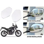 Resim Dinosaurs Honda Cb500x Cb500f Cb650r Cb650f İçin Uygun Lens, Modifiye Edilmiş Geniş Görüş Alanı, Dikiz Lensi, Dışbükey Ayna Gosterildigi Gibi 