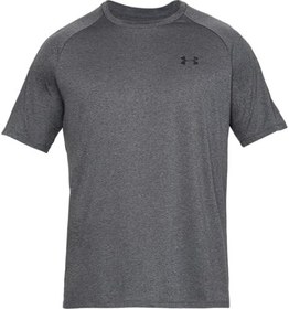Resim Under Armour UA Tech 2.0 SS Tee Erkek T-Shirt Carbon Heather / / Black SM 