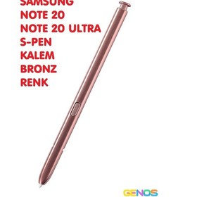 Resim Samsung Galaxy Uyumlu Note 20 Note 20 Ultra S Pen Stylus Dokunmatik Kalem Bronz N980f - N985f 