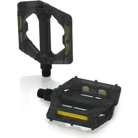 Resim PD-M16 Bilyalı Transparan Platform Bisiklet Pedalı Siyah 