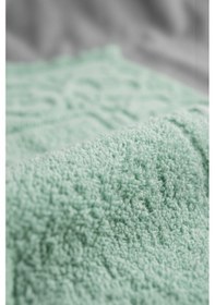Resim Fesun Mint Yeşili Ayak Havlusu - 70x130cm, 690gr, %100 Pamuk, Spa Ve Otel Banyo Paspası, Günlük Kullanım Mint Yeşil 