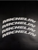 Resim Michelin 4 Adet Lastik Yazısı Motosiklet Ve Otomobil Michelin Lastik Yazısı Sticker 