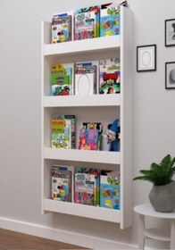 Resim çevik ticaret Montessori Kitaplık Eğitici Çocuk Kitaplığı 4 Raflı 