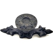 Resim soonaksesuar Antika Tarz Dekoratif Pirinç Çiçek Düğme - 20x53 Mm, Oksit 