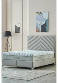 Resim Soley Napoly Full Ortopedik Paket Yaylı Hipersoft Yatak 