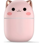 Resim Keluofu 220ML Hava Nemlendirici Sevimli Pet Mini Ev Küçük Aromaterapi Araba Yaratıcılık Ayı USB Nemlendirici LED Gece Lambası Nemlendiriciler (Yurt Dışından) 