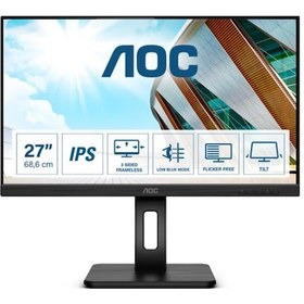 Resim 27 Aoc Q27p2q Ips 4ms 75mhz 1xvga 1xhdmı 1xdp 1xdvı 2k Qhd 2560x1440 Hoparlör Yükseklik Ayarı Pıvot Vesa Siyah 